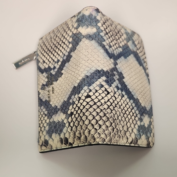 Kate Spade Blue and Cream Snake Print Wallet - Picture 6 of 6